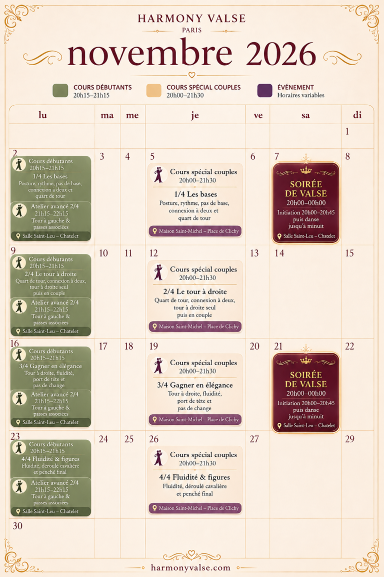 planning novembre